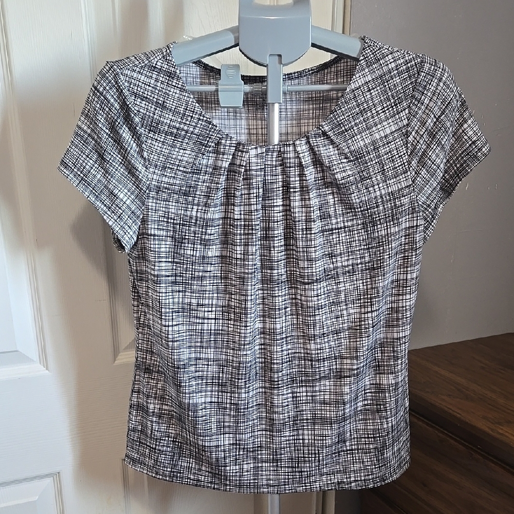 Black and White  Women's Top
